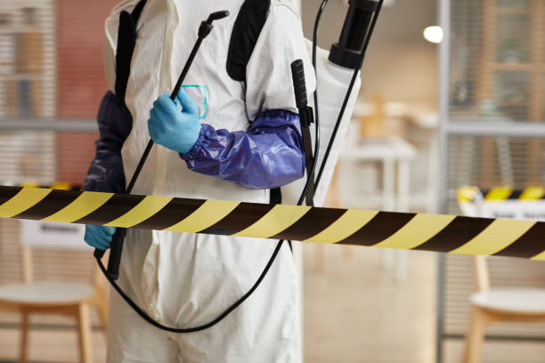 Professional Blood Cleanup technician working in Monrovia, IN